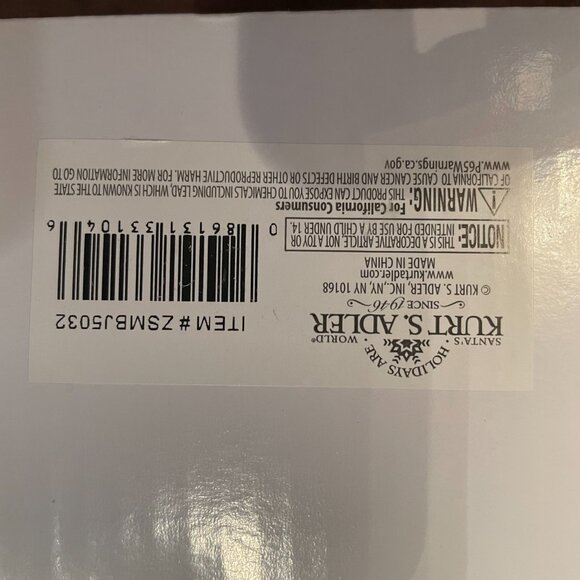 Stocking Holder Gingerbread House Kurt Adler Christmas Holiday Tree Decor NEW - Picture 3 of 6